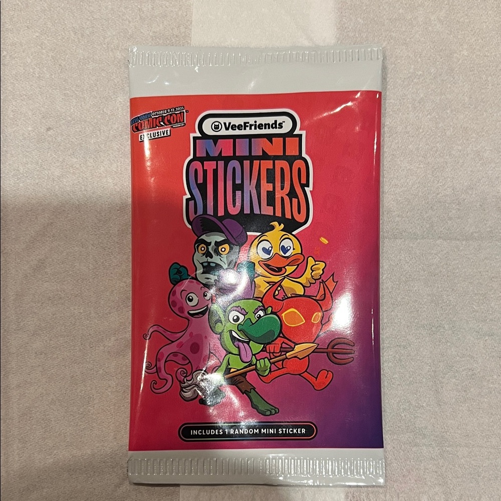 VeeFriends Mini Stickers Pack ( Comic Con Exclusive )